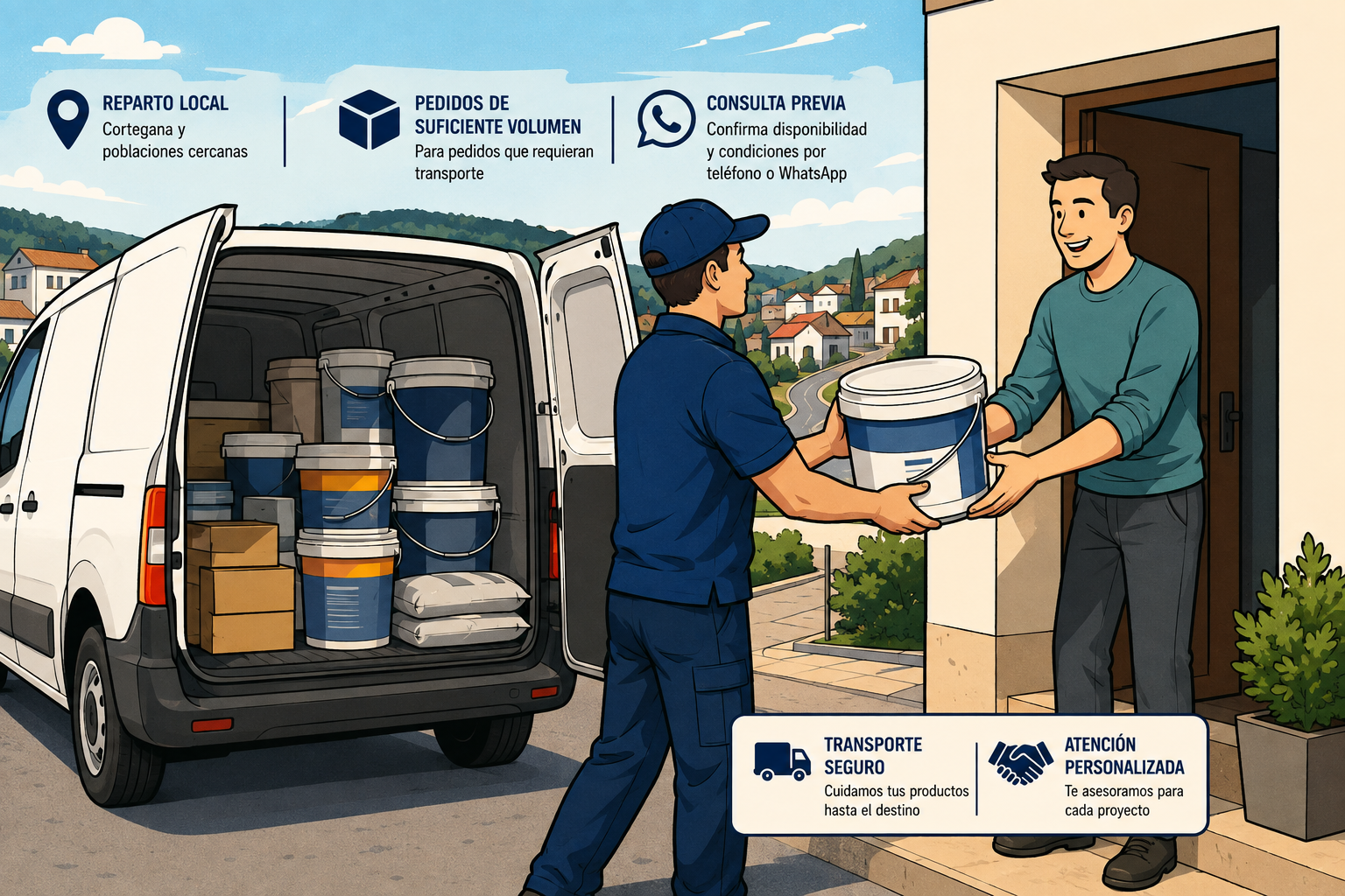 Servicio de entrega a domicilio de TodoKolor
